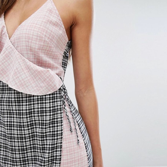 PrettyLittleThing side tie asymmetric dress NWT - Picture 3 of 3